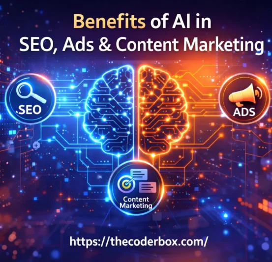 Benefits of AI in SEO, Ads & Content Marketing Benefits of AI in Seo, Ads & Content Marketing