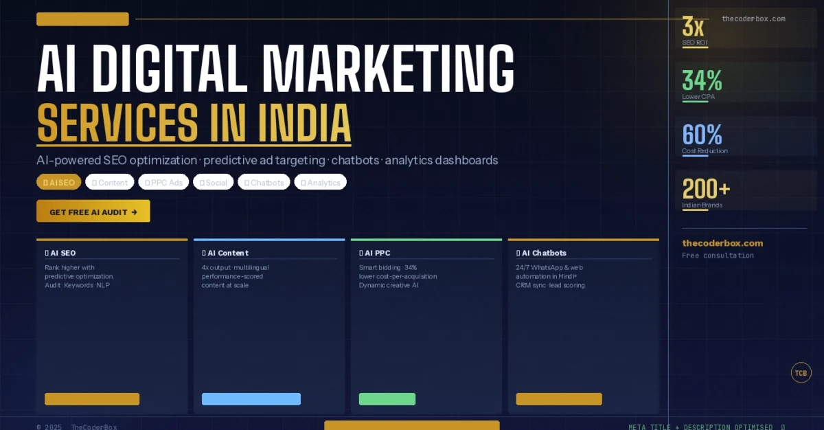 AI digital marketing services in India