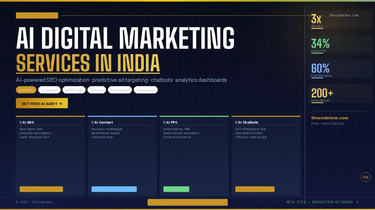 AI digital marketing services in India