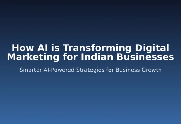 AI transforming digital marketing for Indian businesses