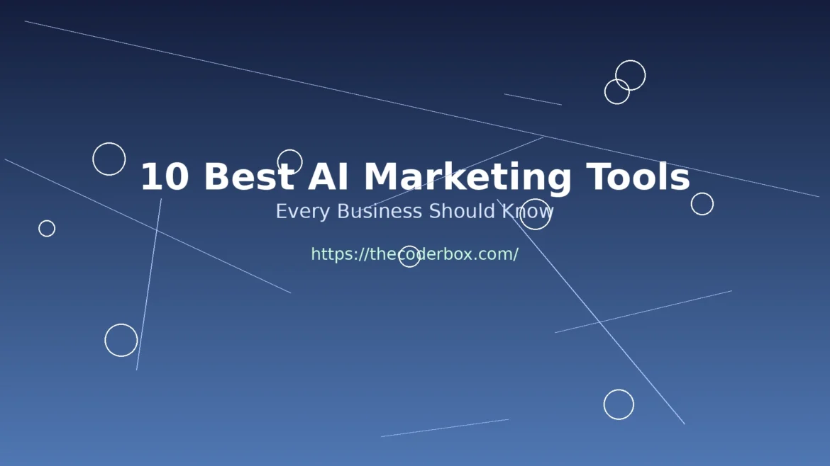 10 Best AI Marketing tools